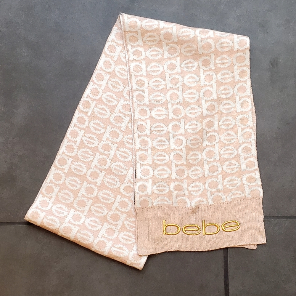 Bebe Signature Logo Scarf